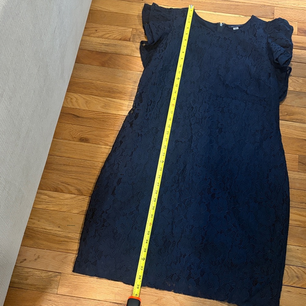 Tommy Hilfiger Elegant Navy Lace Dress size 18 - Picture 10 of 11